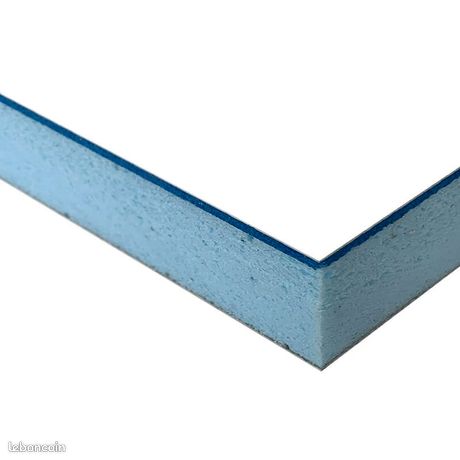 Panneau isolant blanc étanche isolation