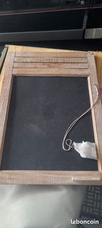 Panneau menu du jour type ardoise