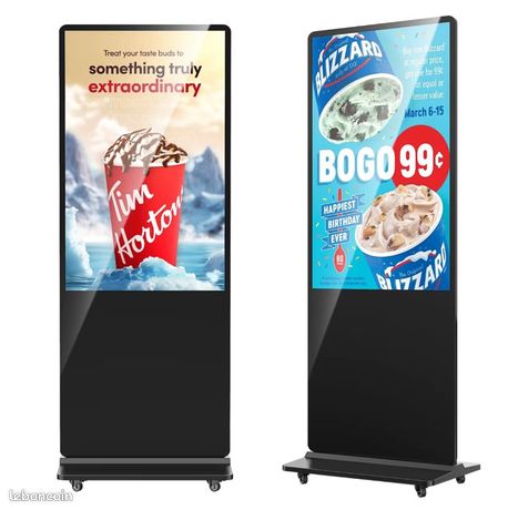Panneau publicitaire numérique LCD
