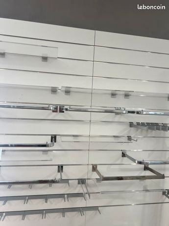 Panneau rainure pour commerce