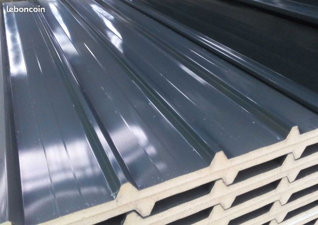 Panneaux éco 30mm / tôles nervurées toiture & bardage / panneaux sandwichs