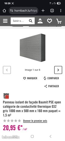 Panneaux isolants façade