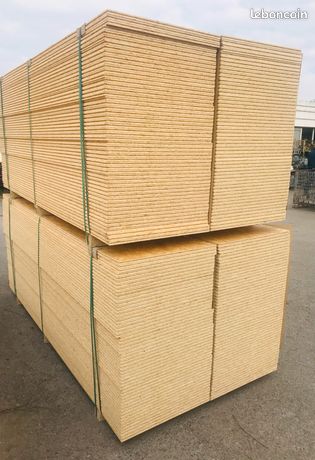 PANNEAUX OSB3 Rainurés - Epaisseurs 15 - 18 et 22mm et OSB3 non rainurés Ep 9mm - 15mm