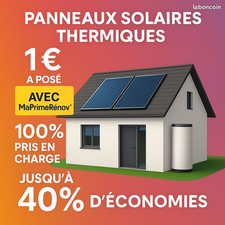 Panneaux solaires pour système de chauffage