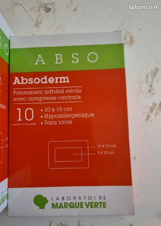 Pansements adhésifs stériles 10 x 15 cm