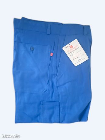 Pantalon bleu de travail Adolphe Lafont taille L