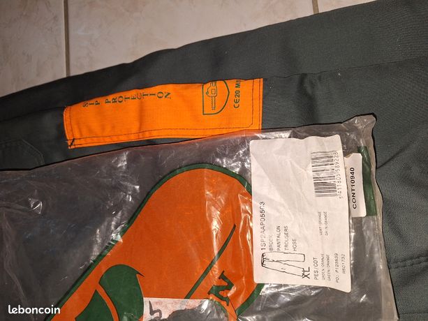 Pantalon bûcheron anti coupures SIP