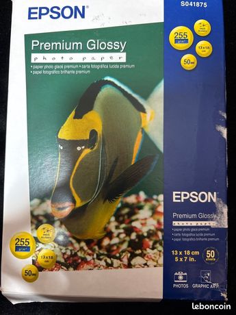 Papier photo EPSON 13x18cm 50 feuilles