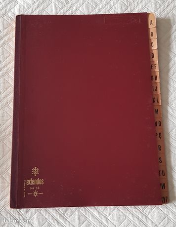 Parapheur carton - 16 compartiments