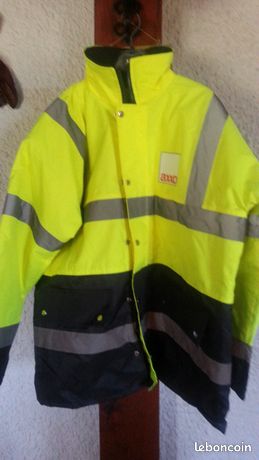 Parka chaude haute visibilité NEUVE