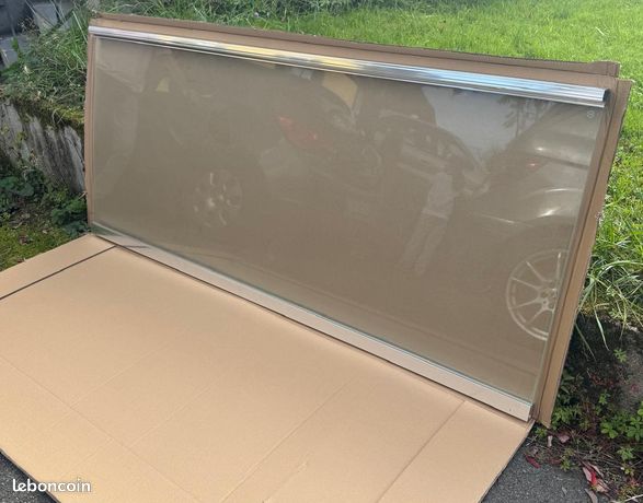 Paroi de Douche en Verre 200x90 cm Jamais Utilisée