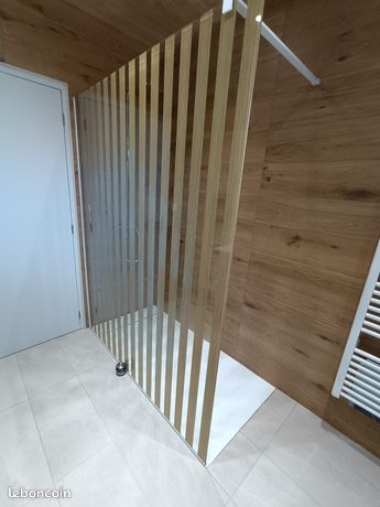 Paroi de douche fixe pour receveur 1600/2000