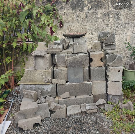 Parpaing reste de chantier