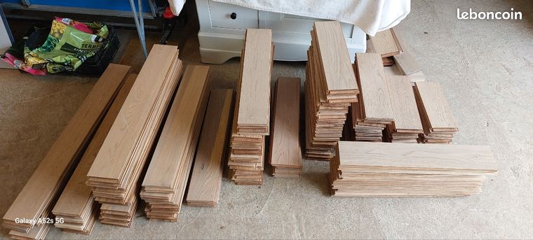 Parquet chêne massif 8m2
