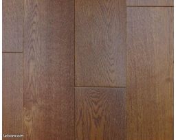 PARQUET EN CHENE MASSIF 60 m2 de haute qualité 100% Bourgogne France Vernis UV