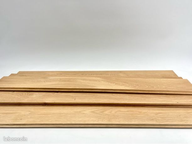 Parquet en chêne massif brut - NEUF