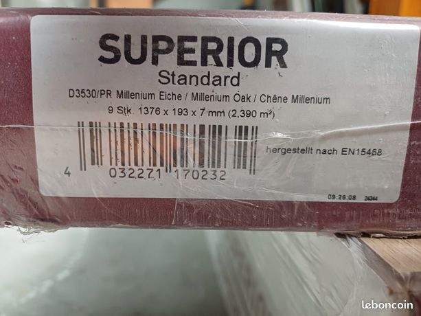 Parquet flottant superior 7 mm