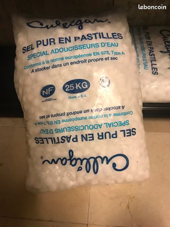 Pastilles sel adoucisseur deau