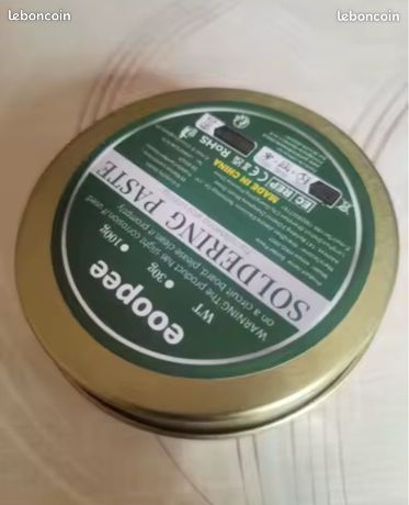 Pâte à souder Flux de colophane 100g Flux de soudage sans plomb réparation de fer pâte à souder étain à souder huile à souder Flux de soudure