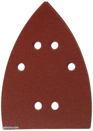 Patins Abrasifs Triangulaires Norton Grain 120 Lot de 5