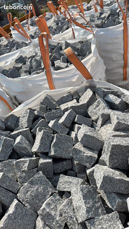 Pavé granit gris Portugal