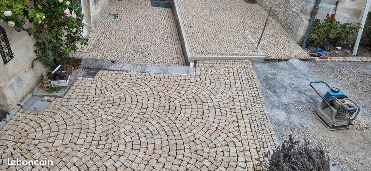 Pavé granit qualitée