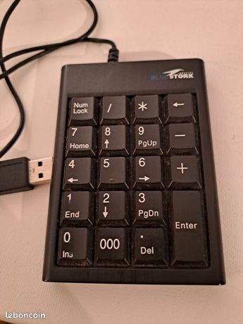 Pavé numérique filaire USB