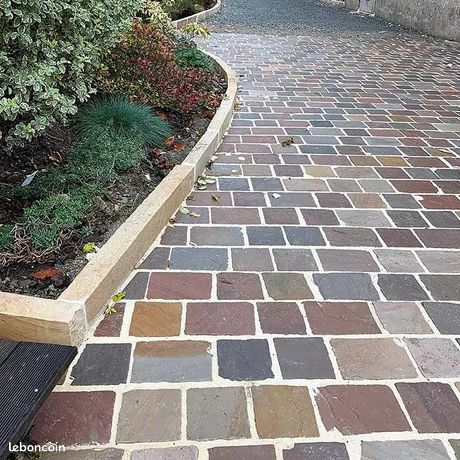 Pavés grés Kandala Multicolore