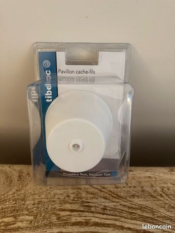 Pavillon cache-fils blanc - NEUF