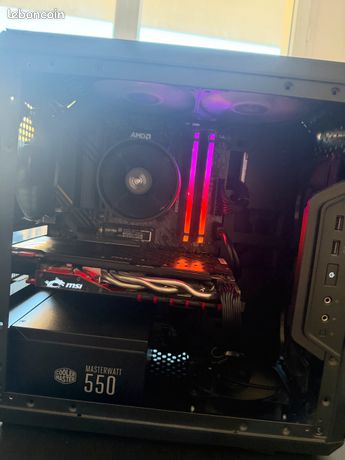 PC Bureautique et Multimédia Professionnel Ryzen 7 3700X | 16Go RAM - Base Évolutive