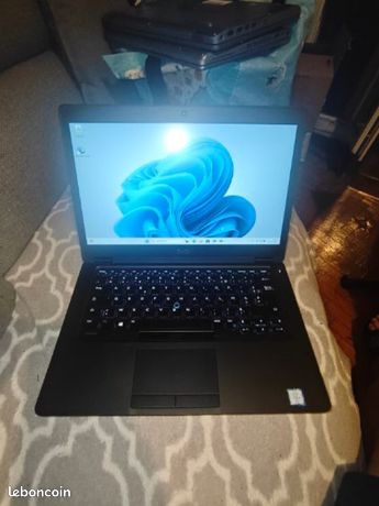 Pc Dell latitude 5480 i5 6th génération avec chargeur