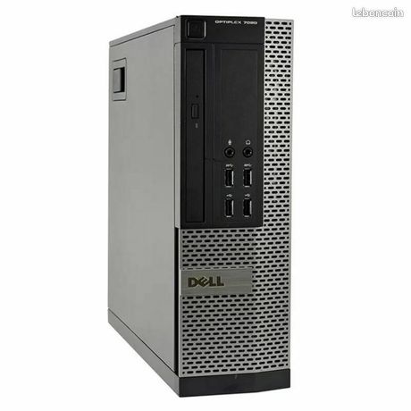 PC Dell OptiPlex 7020 SFF Intel i5-4670 RAM 16Go Disque Dur 250Go Windows 10 Professionnel tour