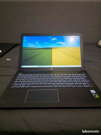 Pc gamer 15 pouces / i5-7th / 12 ram / batterie neuve / win 10 pro / SSD / NVIDIA