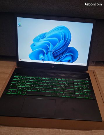 Pc gamer 15 pouces / i7-8th / 12 ram / win 11 / SSD / NVIDIA