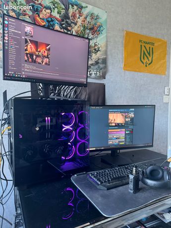 PC Gamer + 2 écrans