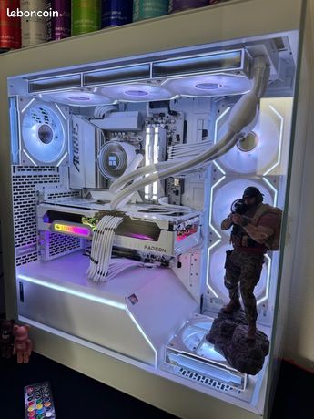 PC GAMER Blanc 9070XT 7800X3D garantie