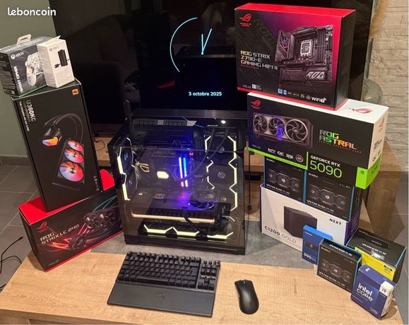 Pc gamer i9 14900kf / asus rog 5090 astral