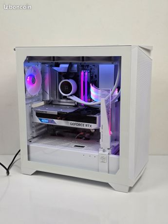 PC Gamer RTX 4070 | Ryzen 9 7900 | 32Go DDR5 | Watercooling | Full White RGB | + NÉGOCIABLE