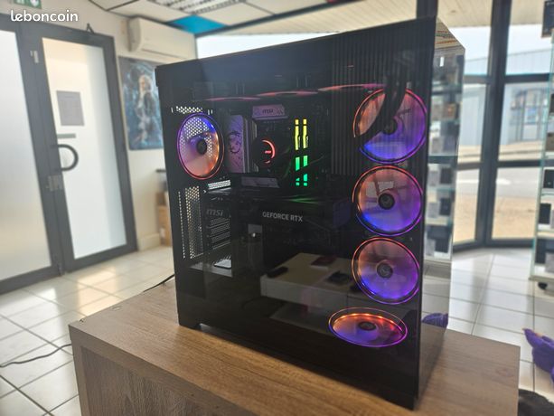 PC Gamer Ryzen 7 9800X3D / RTX 5070 Ti 16Go / 32Go DDR5 / 2To SSD + 1To HDD / Reconditionné Pro
