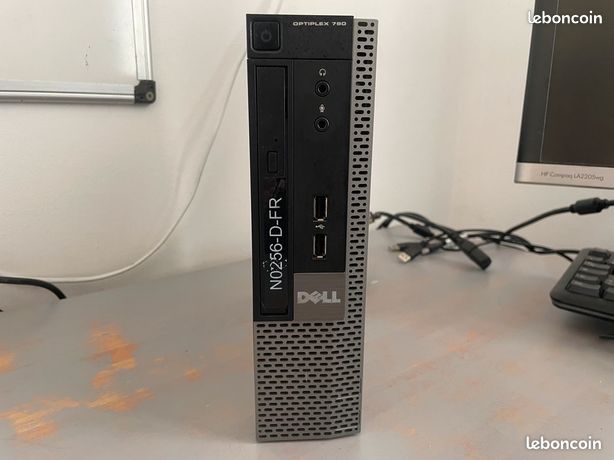 PC Mini Ordinateur de bureau DELL Optiplex 790 Core I3 31ghz 8go DDR SSD 250go