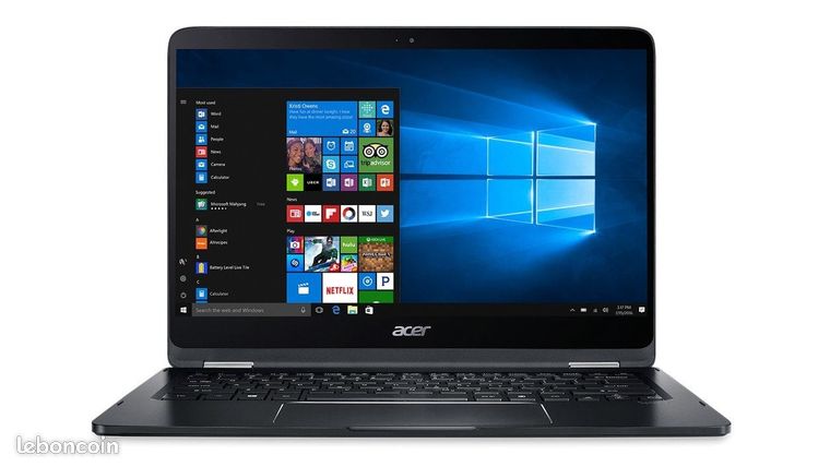 PC Portable Acer Spin 7 SP714-51 Signature Edition Ecran 14 pouces Tactile