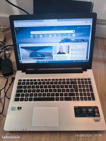Pc portable Asus Gaming GeForce GT i3 8g ssd 256g sshd 750go W11