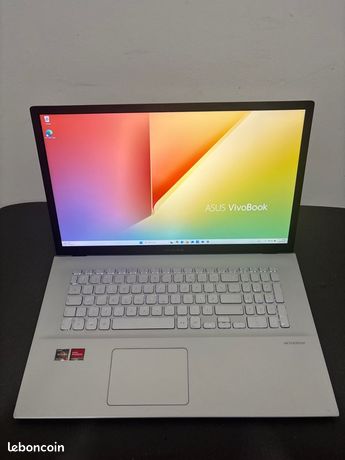 Pc portable ASUS VivoBook X712UA Ryzen 7-5700U | 16Go RAM | SSD NVMe Samsung 512Go | Radeon Graphics | Clavier rétro-éclairé | État excellent
