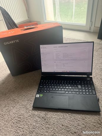 Pc portable Gigabyte AERO 15 OLED WB – i7 / RTX 2070 / 16 Go / SSD 512 Go