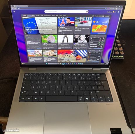 Pc portable HP EliteBook x360 1040 G11 Core Ultra 7 | 32 Go DDR5 | 1 To SSD | Convertible 2-en-1