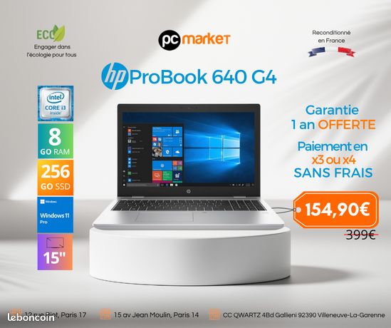 Pc portable HP ProBook 640 G4