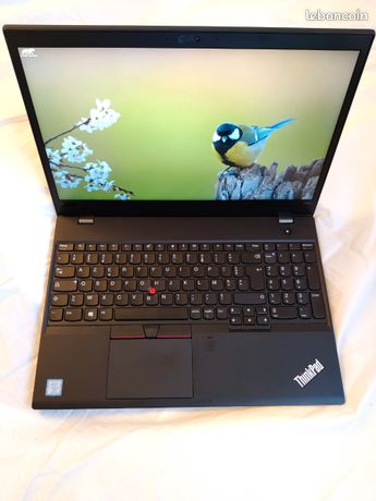 Pc portable LENOVO Thinkpad P52S CORE I5-8350U Vpro 156" SSD 512GO RAM 32 GO. Double cartes graphiques FHD
