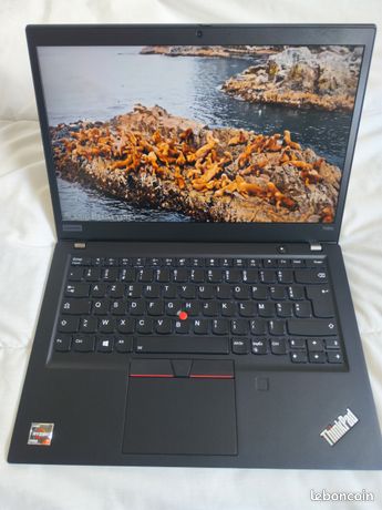PC portable LENOVO Thinkpad T495s AMD Ryzen 7 PRO RAM 16 GO. FHD