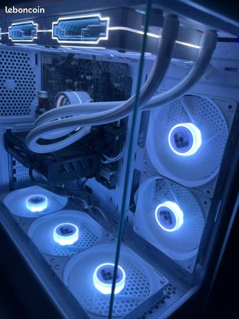 Pc gamer blanc aquarium