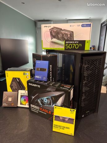 Pc Gamer 5070 Ti 7700x 32 Go DDR5